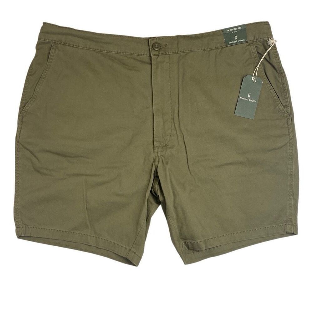 NWT Men’s Chino Board Short Green Size 42 with 8 Inch Inseam